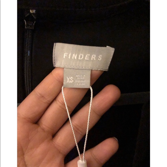 Finders Keepers The Message cut out Dress BLK XS - Picture 5 of 7